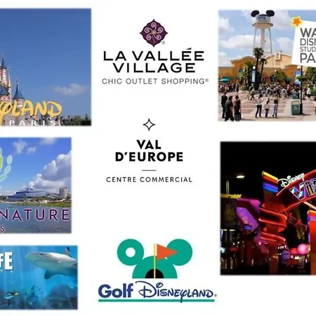 Disneyland Paris, 70m², Parking Prive Apartment