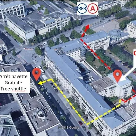Disneyland Paris, 70m², Parking Prive